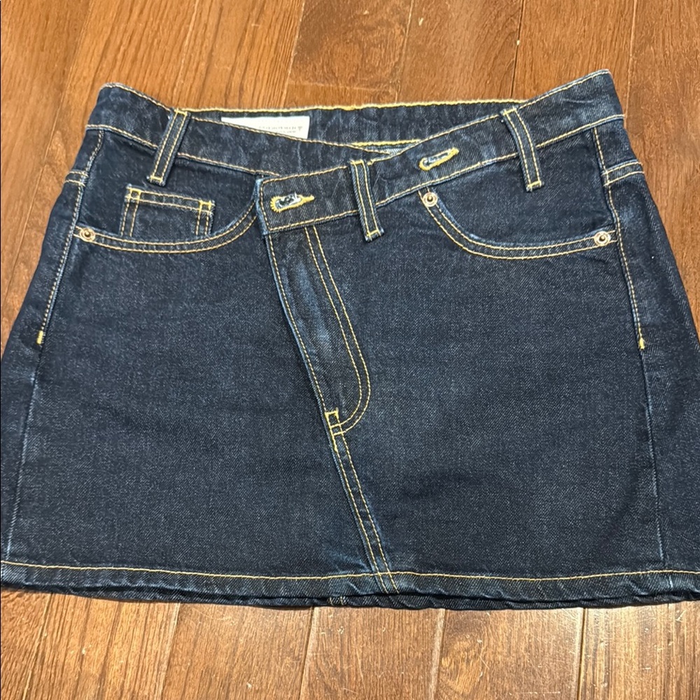 Denim Mini Skirt